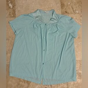 Vanity Fair Light Blue Button Down Shirt